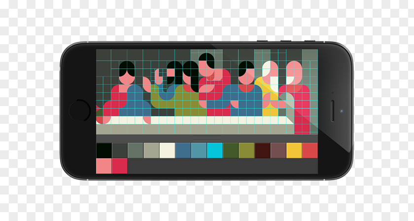The Last Supper Electronics Rectangle Multimedia Gadget PNG