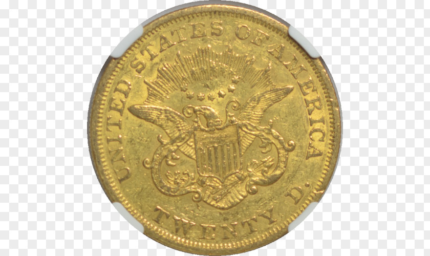 Coin Gold Double Eagle Silver PNG