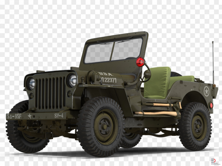 Jeep Willys Truck Car MB Wrangler PNG