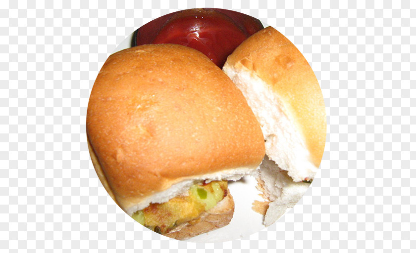 Bun Slider Vada Pav Cheeseburger Breakfast Sandwich Indian Cuisine PNG