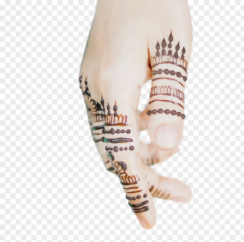 Hand Model Temporary Tattoo Nail Jewellery PNG