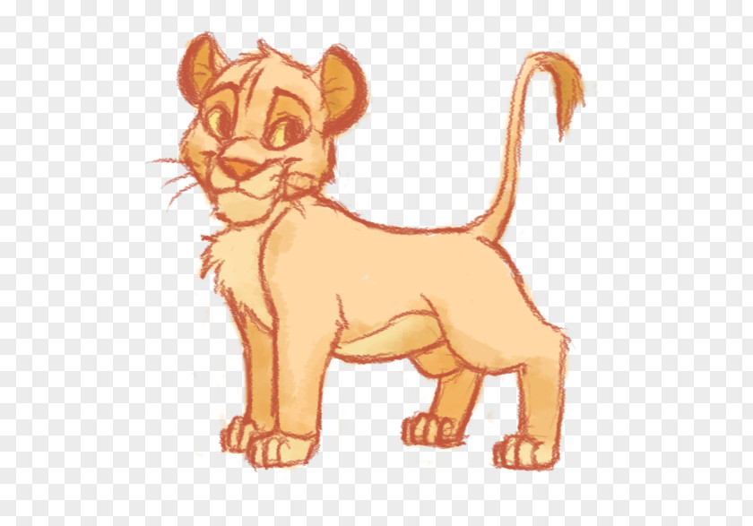 Lion King Simba The Cat Drawing PNG