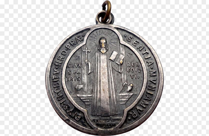 Medal Monte Cassino Saint Benedict Catholicism PNG