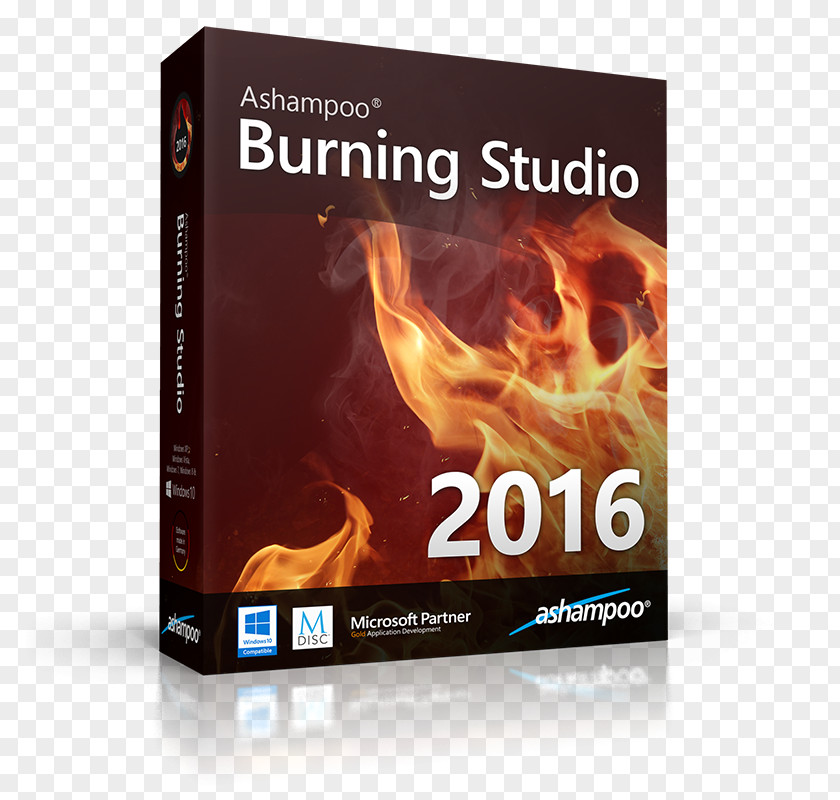 Burning Ashampoo Studio Computer Software Product Key Download PNG