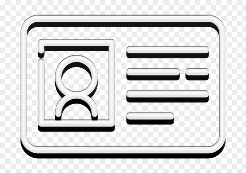 Line Art Symbol Card Icon Contact University PNG