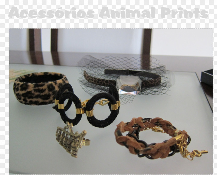 Animals Watercolor Bracelet Metal PNG