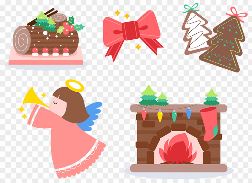 Christmas Cartoon Patterns PNG