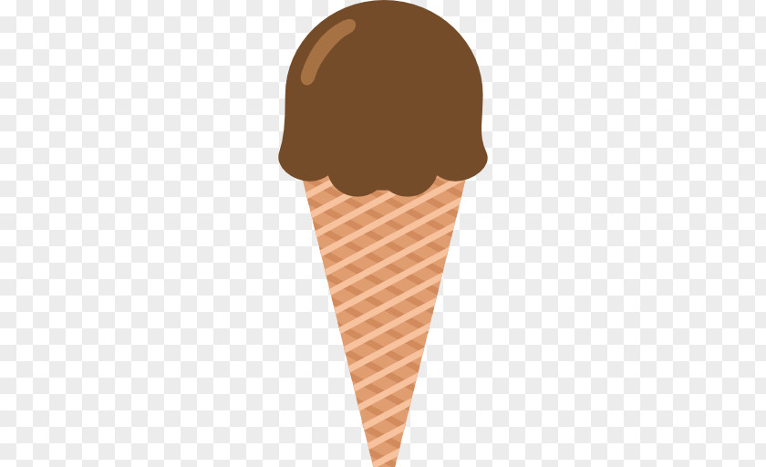 Four-ball Ice Cream Cones Chocolate PNG
