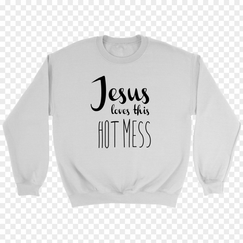 Jesus Love T-shirt Hoodie Crew Neck Neckline Clothing PNG