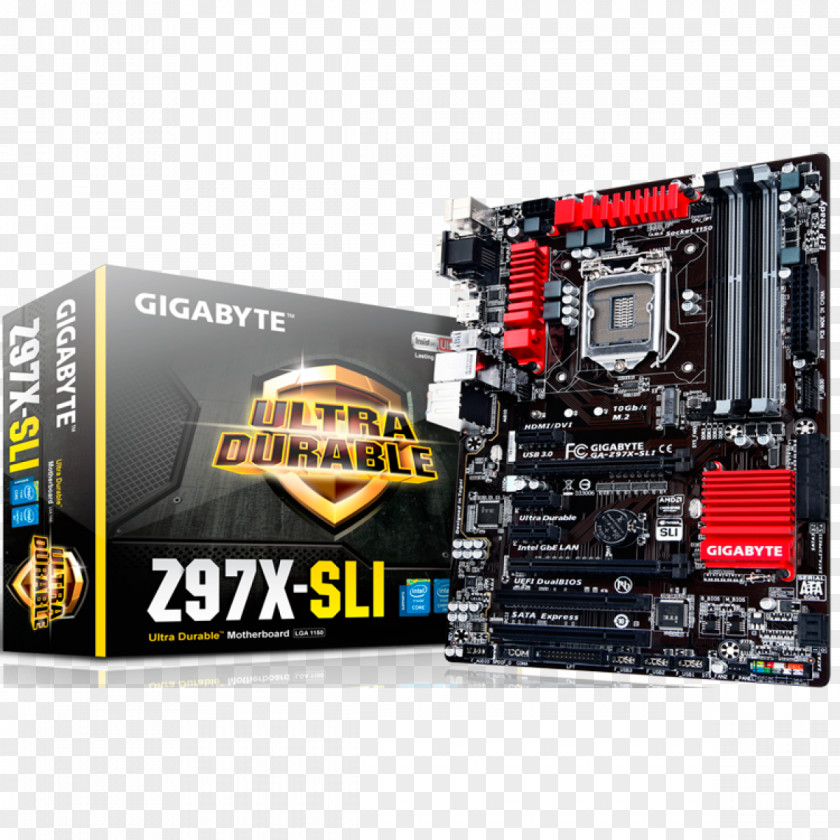 LGA 1150 Intel Motherboard ATX Gigabyte Technology PNG