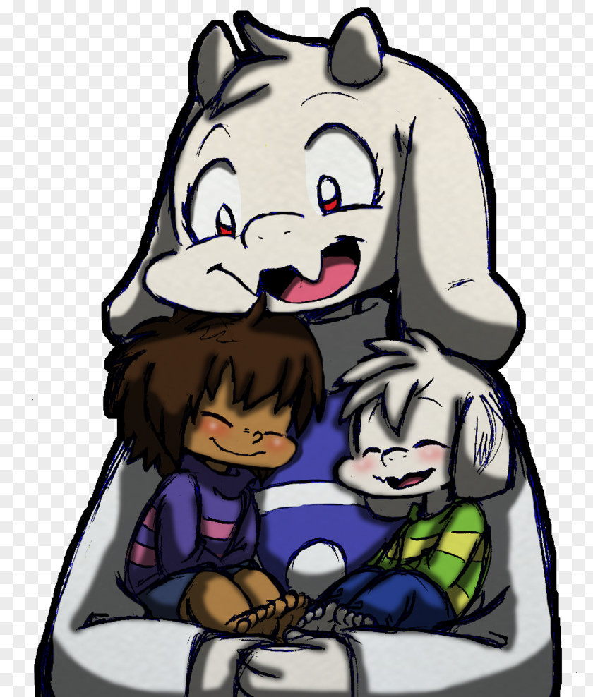 Undertale Title Backgrounds Goat Toriel Mother Son PNG