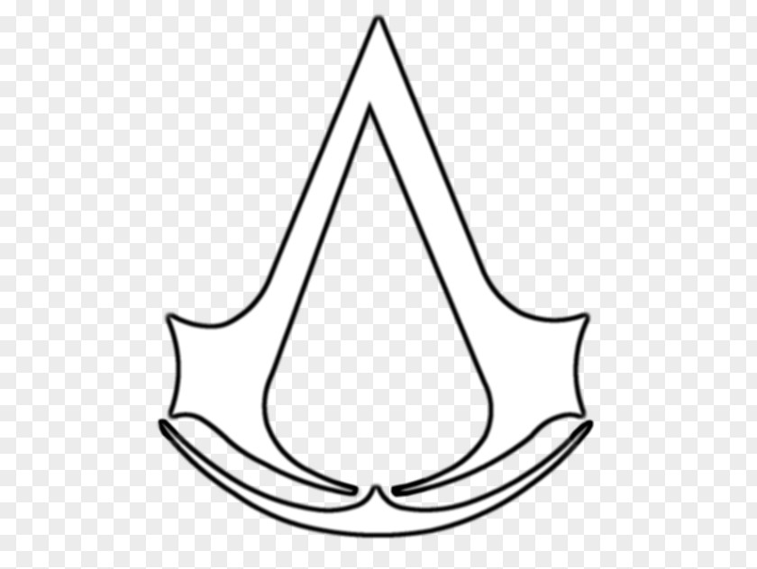 Kolorowanki Z Majkrafta Assassin's Creed III Assassins Symbol Sign PNG