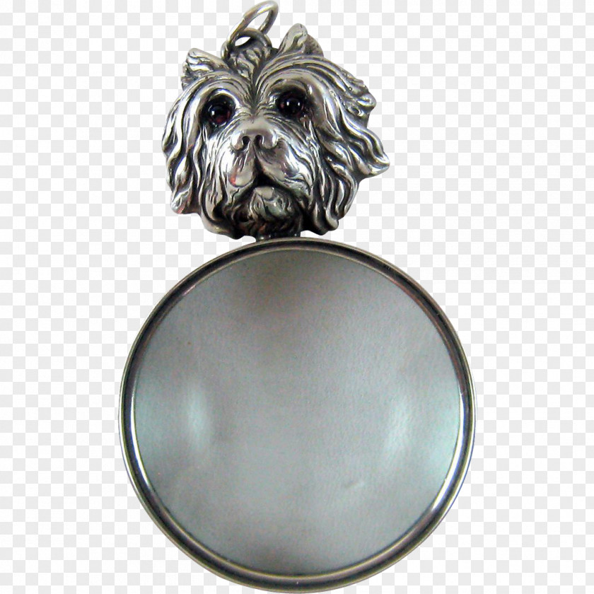 Loupe Dog Breed Jewellery Silver Snout PNG