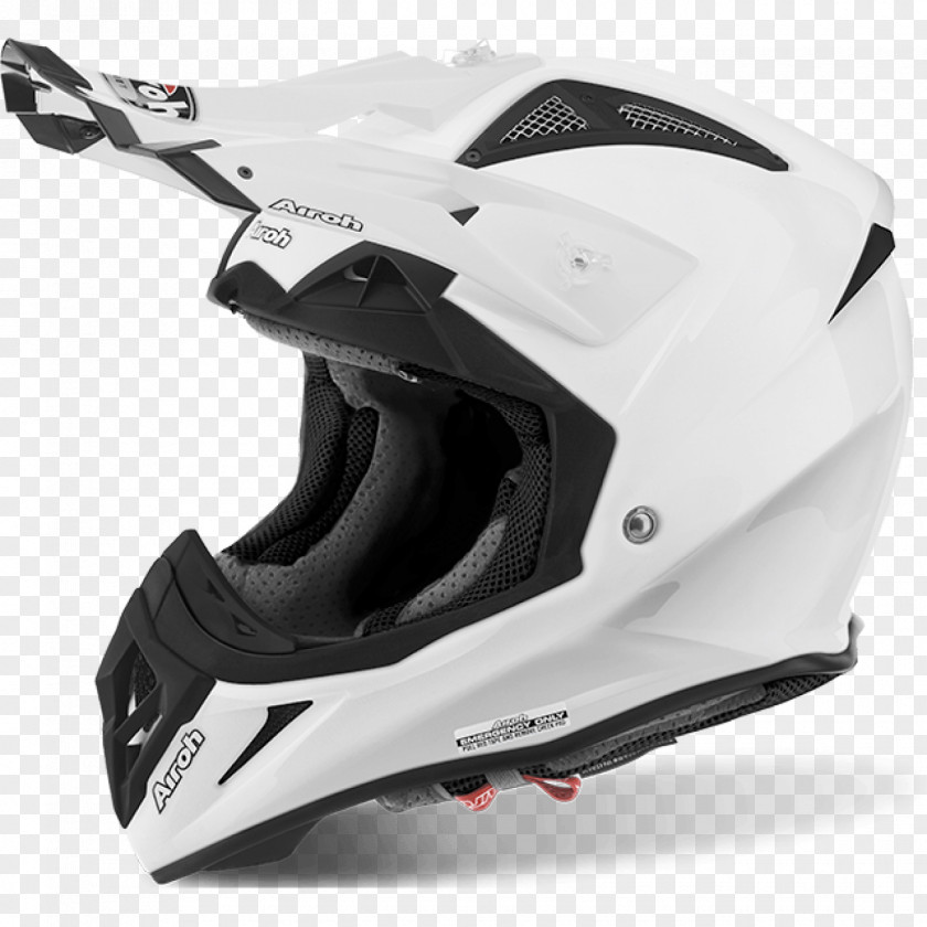 Motorcycle Helmets AIROH White United States PNG