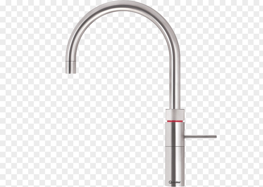 Round Water Instant Hot Dispenser Tap Stainless Steel Sink Kitchen PNG