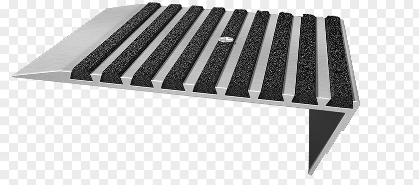 Stairs Stair Nosing Tread Abrasive Metal PNG