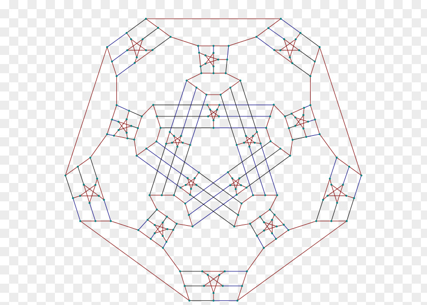 Descartes Snark Graph Theory Block PNG