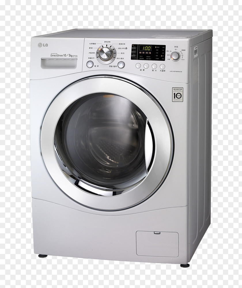 Electric LG Corp Washing Machine Direct Drive Mechanism Western Digital Laundry PNG