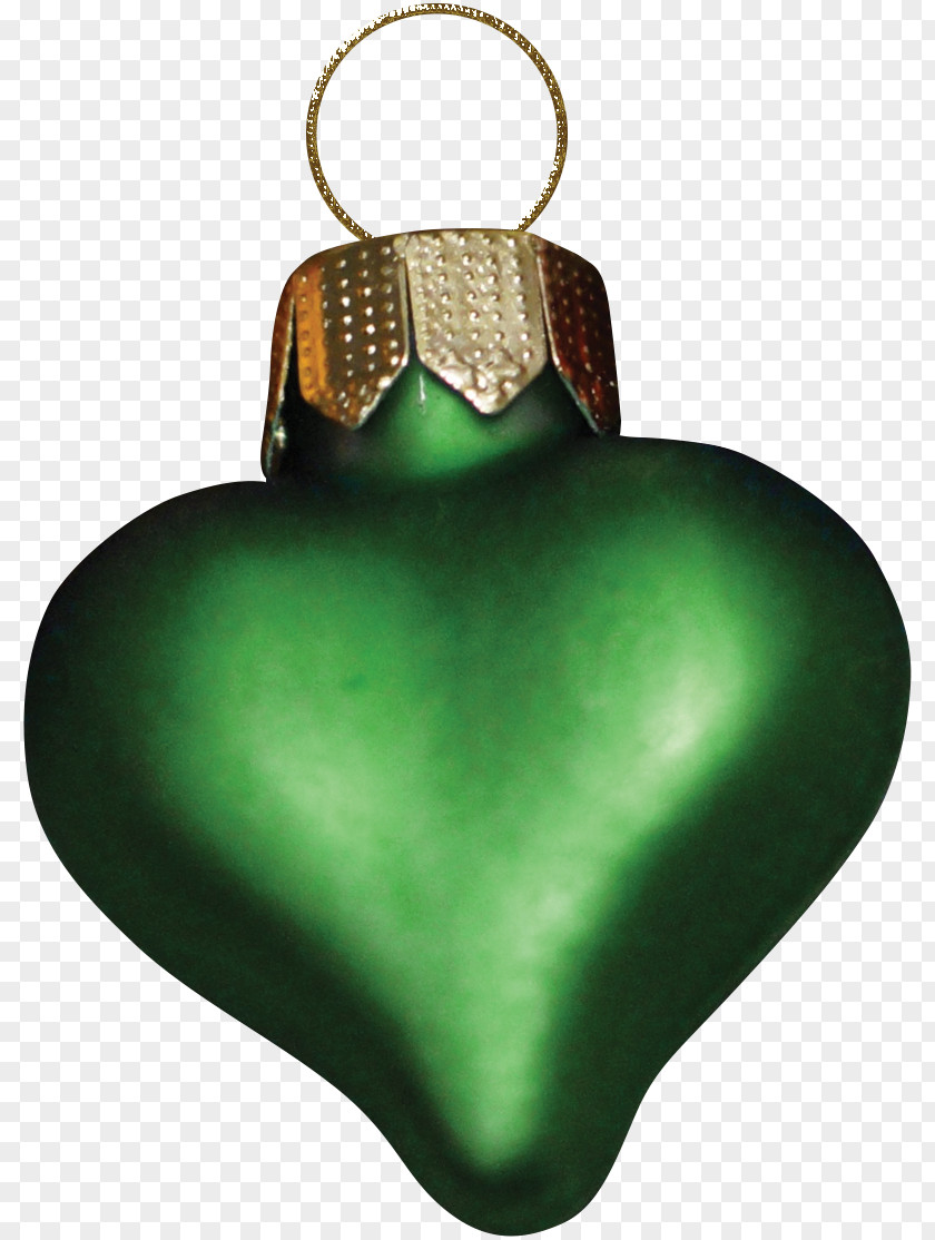 Emerald Heart Green PNG