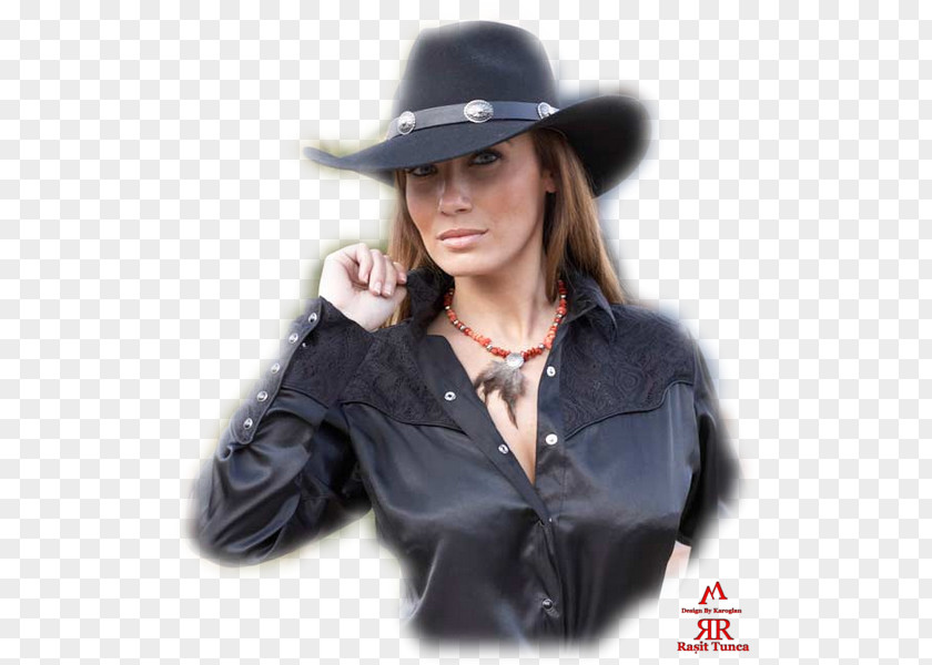 Hat Woman With A Fedora Painting PNG