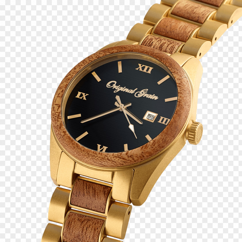 Mahogany Wood Grain Original Watches The Classic Rosefield Bowery Women's Watch Strap PNG