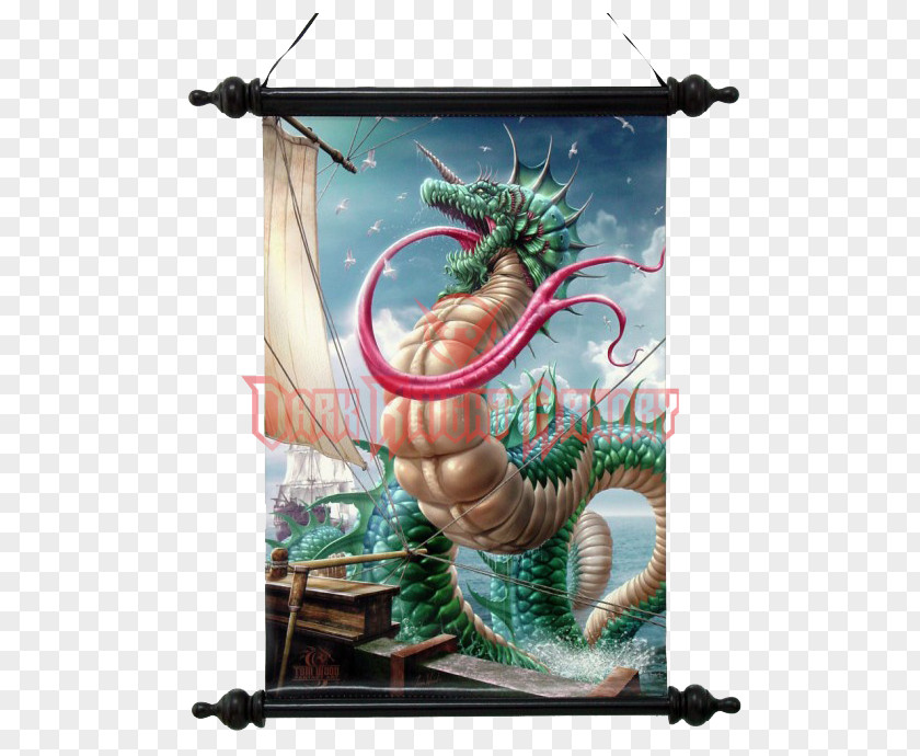 Monster Leviathan Sea Serpent Art Fantasy PNG