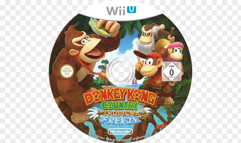 Nintendo Donkey Kong Country: Tropical Freeze Wii U STXE6FIN GR EUR PNG