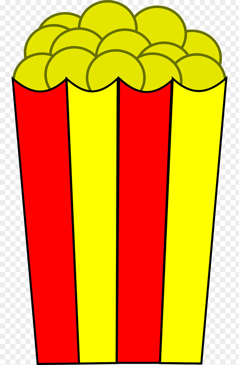Popcorn Junk Food Clip Art PNG
