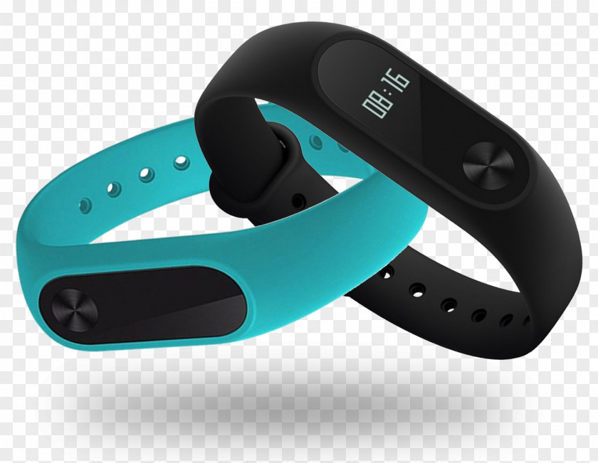 Xiaomi Mi Band 2 Náhradní Náramek Blue Wristband PNG