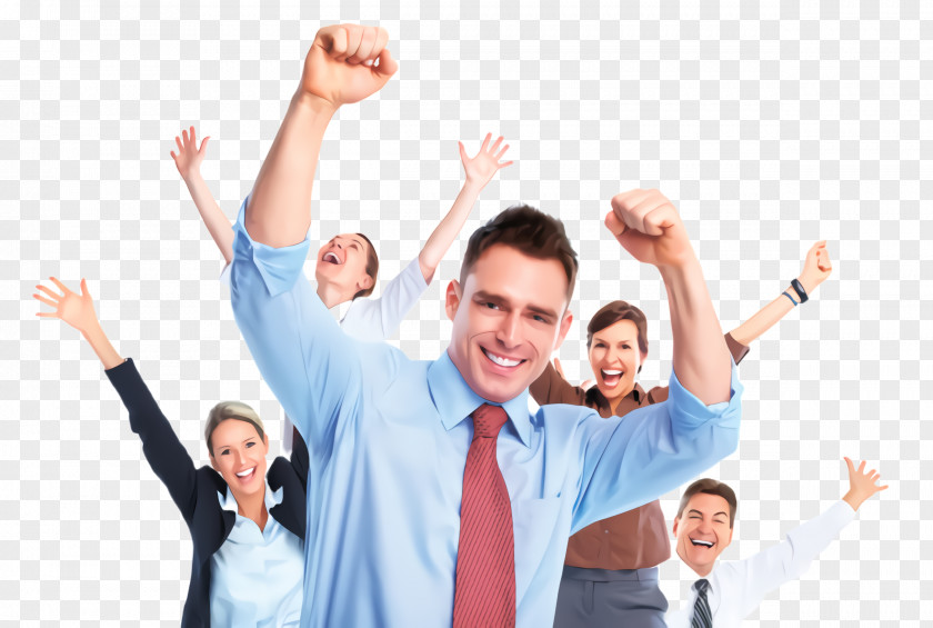 Finger Smile Cheering Social Group Youth Gesture Fun PNG