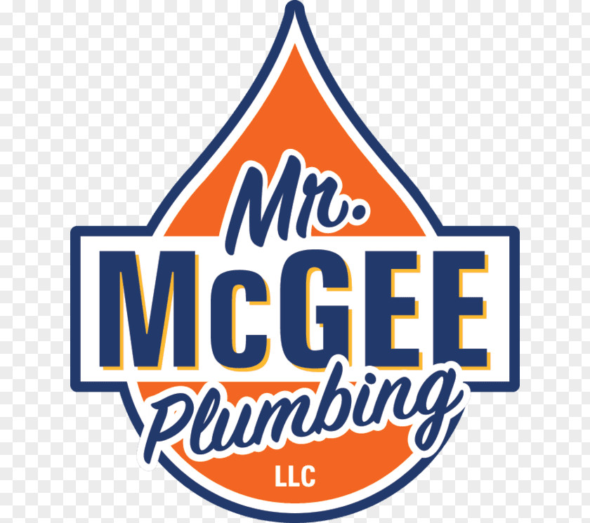 Mr. McGee Plumbing Logo Plumber Brand PNG
