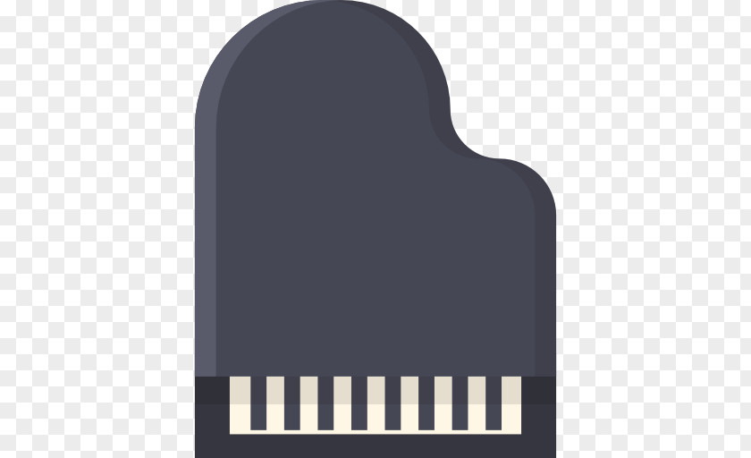 Piano Icon Brand Line Font PNG