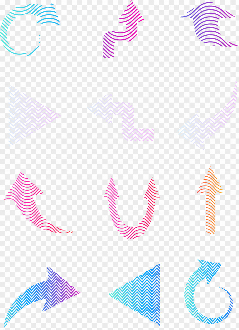 Pink Line Pattern Font Clip Art PNG