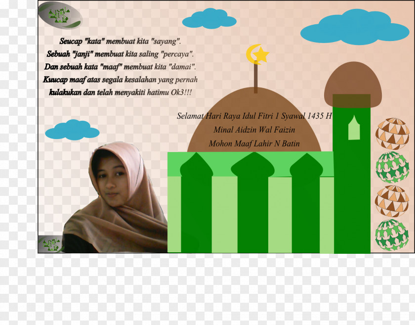 Shalawat Human Behavior Green Brand Poster Font PNG