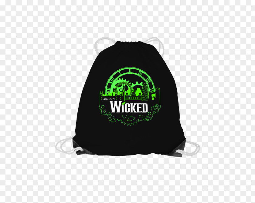 WICKED Wicked Green Musical Theatre Font PNG
