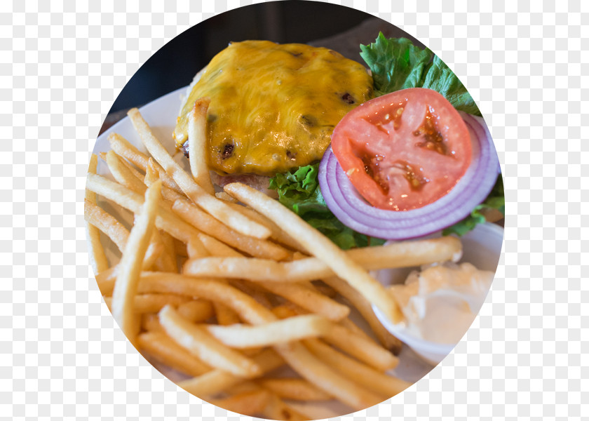 Cafe Menu Appetizers French Fries Cheeseburger Full Breakfast Hamburger Bacon PNG