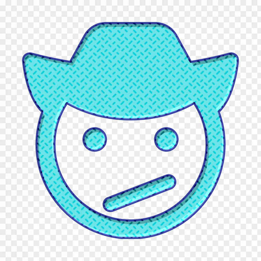 Cowboy Icon Smiley And People Confused PNG