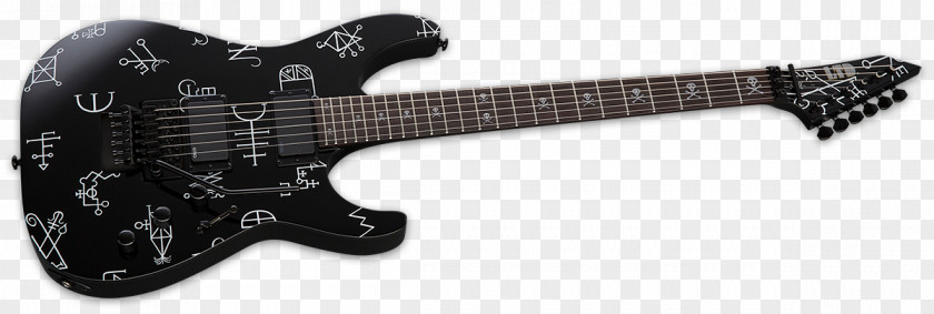 Kirk Hammett Electric Guitar ESP Fender Bullet Stratocaster LTD EC-1000 PNG