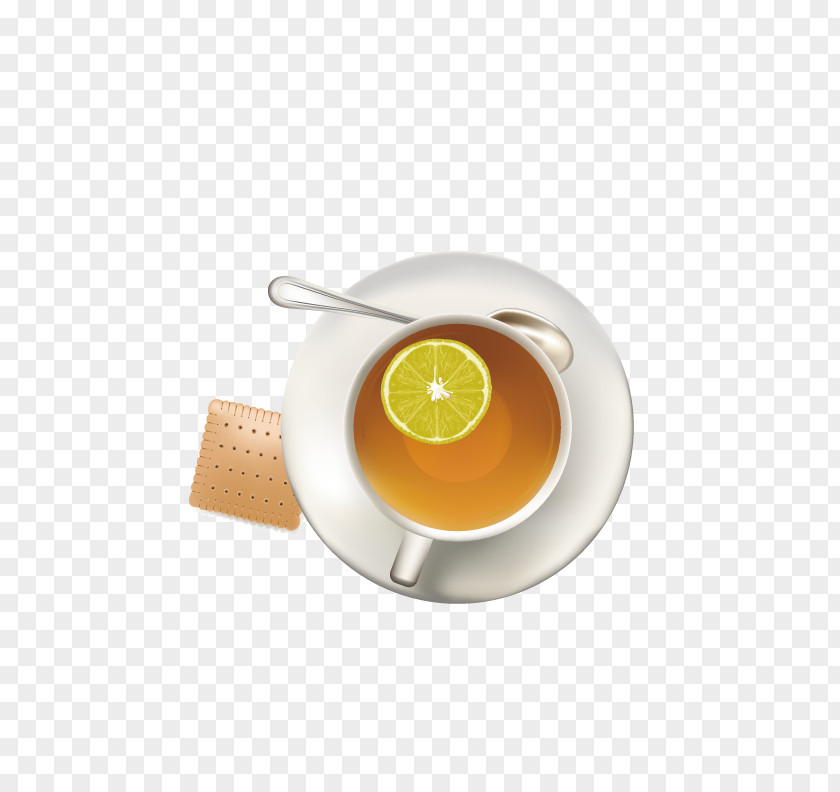 Orange Tea Coffee Cup Cafe PNG