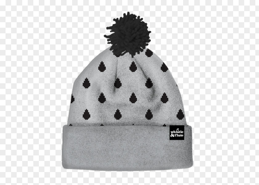 Raindrops Material Beanie Knit Cap Hat Clothing Accessories PNG