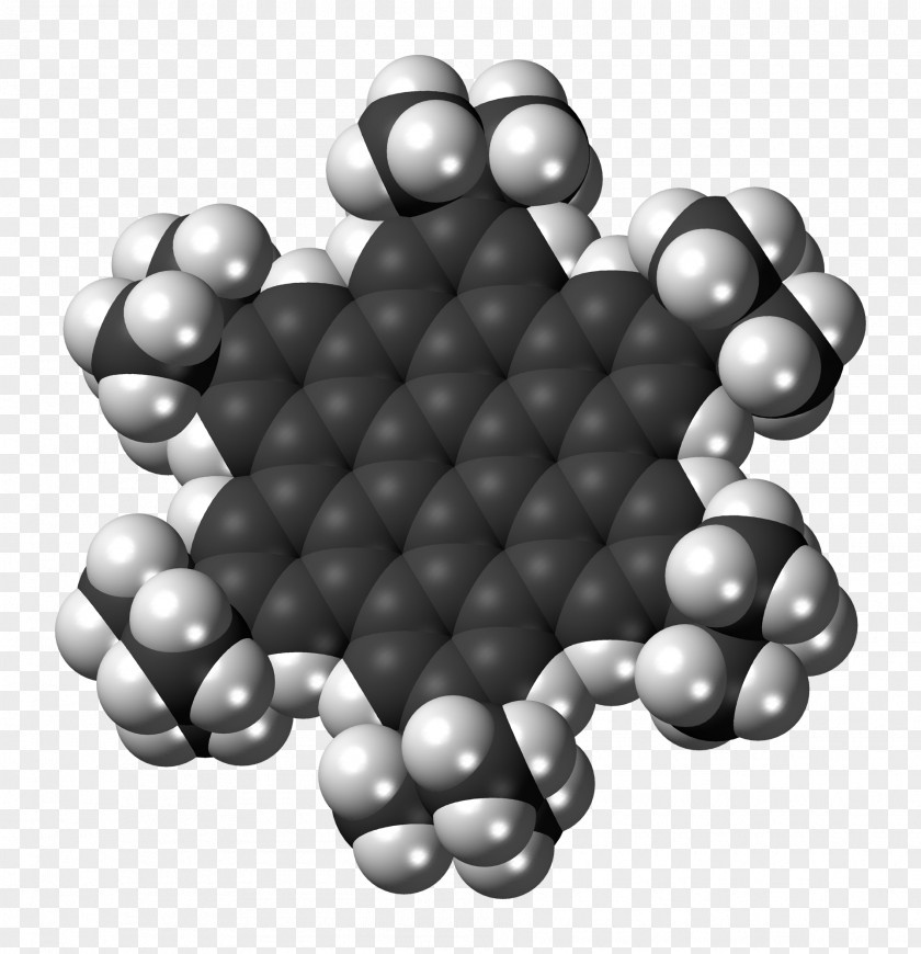 Aromatic Hydrocarbon Hexabenzocoronene Chemistry Molecule PNG