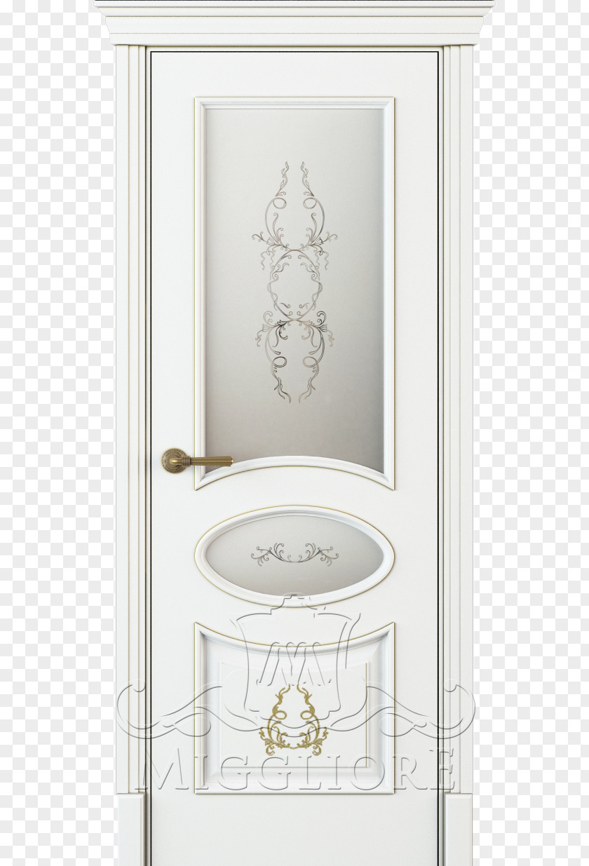 Door Allegro White Wood PNG