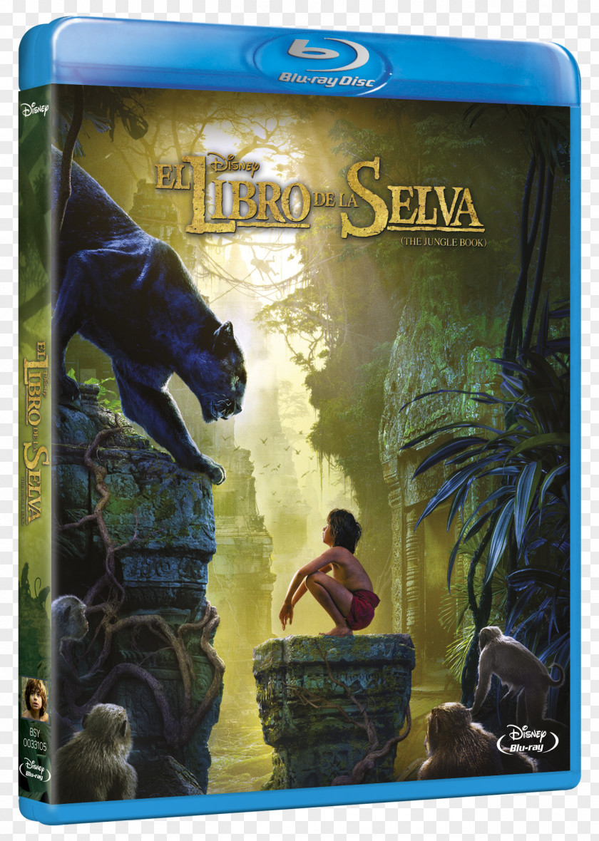 Libro De La Selva Blu-ray Disc The Jungle Book Digital Copy DVD 0 PNG