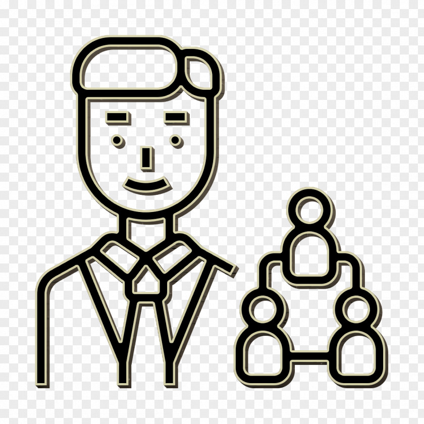 Manager Icon Hotel Boss PNG