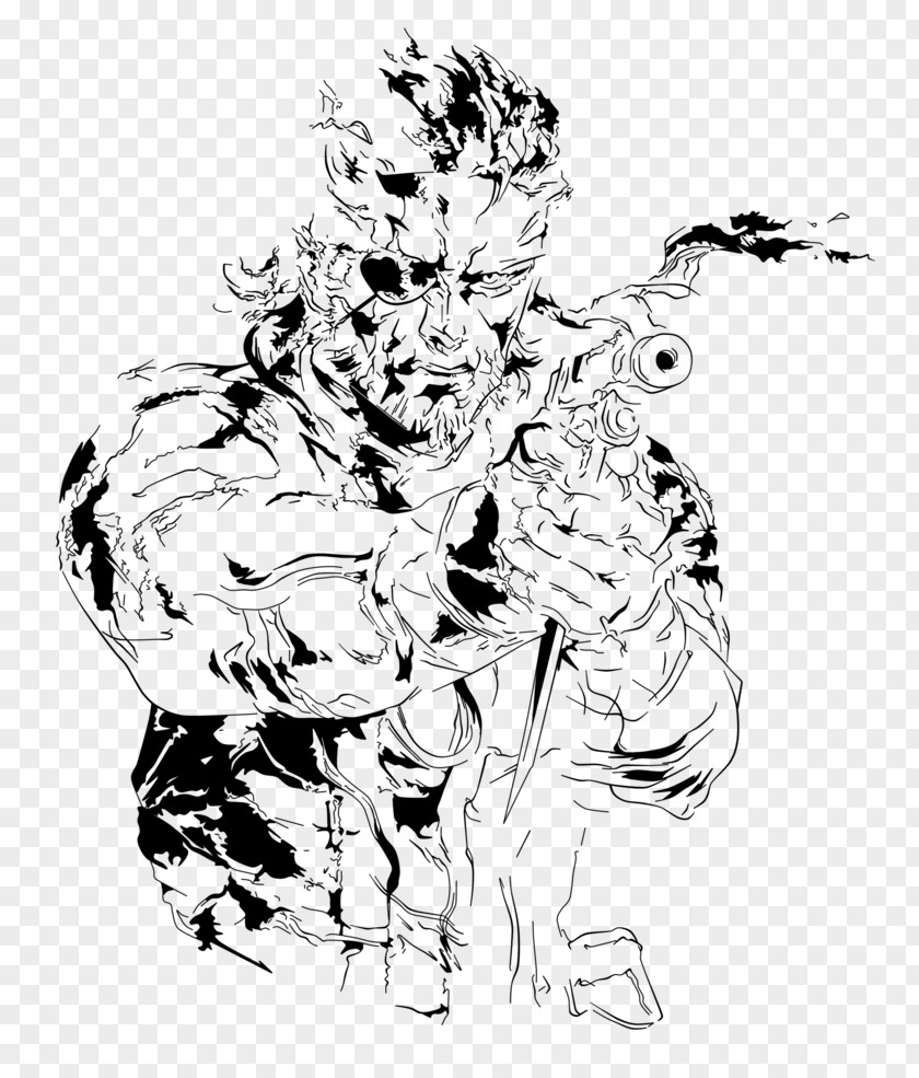 Raiden Metal Gear Comics Artist Line Art Visual Arts Sketch PNG