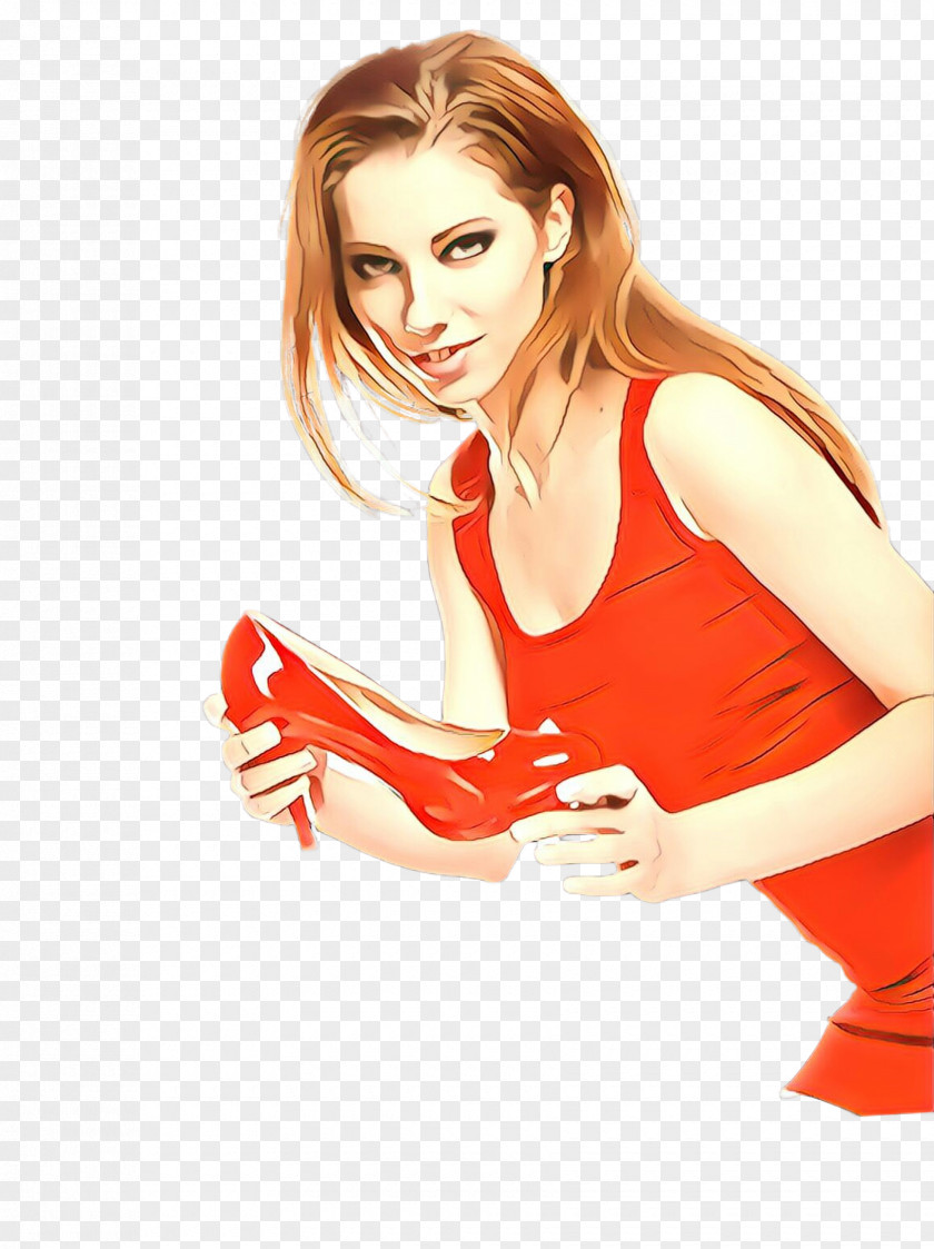 Red Beauty Arm Leg Hair PNG