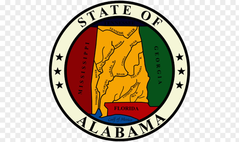Seal Of Alabama Great The United States Governor PNG