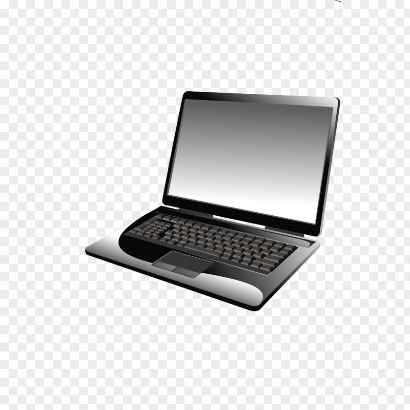 Black Material Notebook Laptop Icon PNG