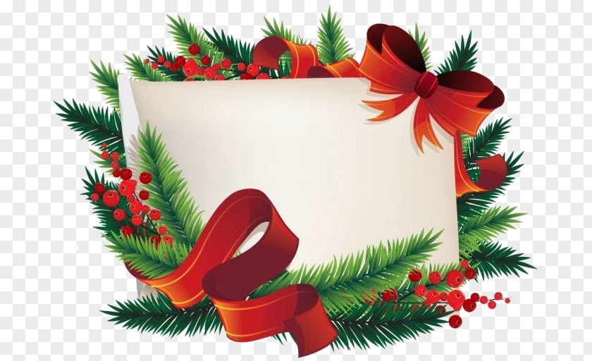Christmas Gift-bringer Label Desktop Wallpaper PNG