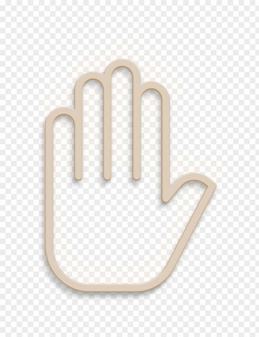 Stop Icon Hand Gestures PNG
